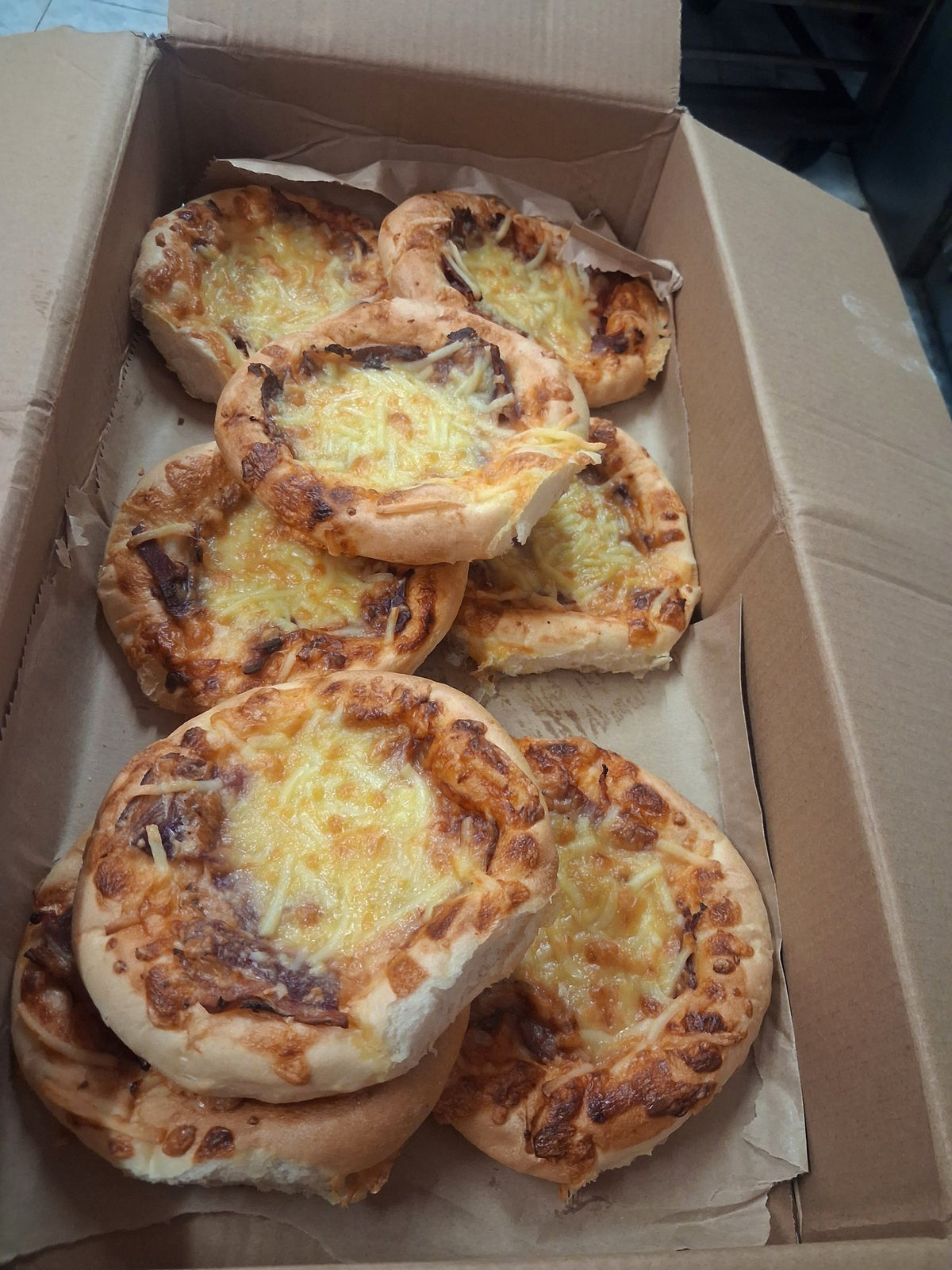 Halal Cheese & Bacon Rolls